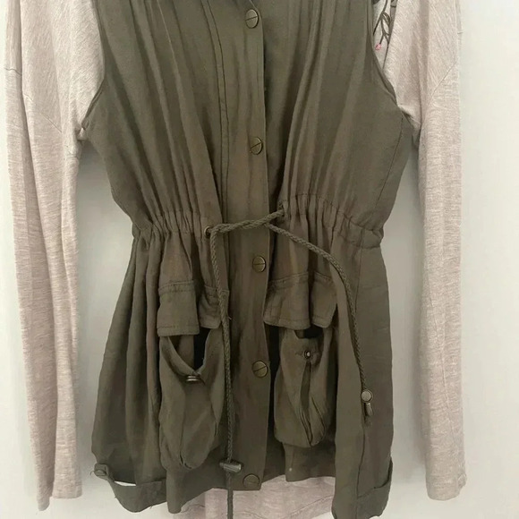 Francescas Miami olive green utility vest - Picture 7 of 9